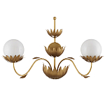 Бра с плафонами в форме шара на стеблях с листьями Whimsical Patterns варинант исполнения - 2 | Loft Concept во Владивостоке