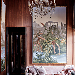 Обои ручная роспись Le Brésil Amarelo  варинант исполнения - 5 | Loft Concept во Владивостоке