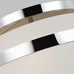 Потолочный светильник с белым тканевым абажуром Generation Lighting варинант исполнения - 3 | Loft Concept во Владивостоке