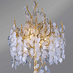 Торшер в виде золотого дерева с листьями FAIRYTREE Light варинант исполнения - 2 | Loft Concept во Владивостоке