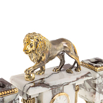 Настольный письменный набор из мрамора с декором в виде льва в подарочной упаковке Marble Accessory варинант исполнения - 3 | Loft Concept во Владивостоке