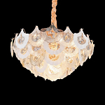 Люстра круглая с многослойными элементами в виде лепестков Embodiment варинант исполнения - 1 | Loft Concept во Владивостоке