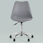 Офисный стул на металлическом основании EGGERY Grey пластик варинант исполнения - 3 | Loft Concept во Владивостоке