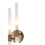 Бра с двумя цилиндрическими матовыми плафонами на круглом основании Delta Light варинант исполнения - 3 | Loft Concept во Владивостоке