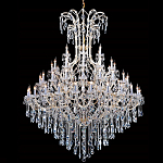 Люстра многоярусная с хрустальными подвесками в классическом стиле Диаметр 180 см Crystal lamps варинант исполнения - 1 | Loft Concept во Владивостоке