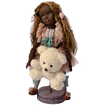 Авторская кукла Девочка с медвежонком варинант исполнения - 1 | Loft Concept во Владивостоке