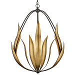 Люстра грушевидной формы с волнистыми листьями Foliage of Leaf Forms варинант исполнения - 2 | Loft Concept во Владивостоке