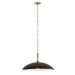 Подвесной светильник с широким куполообразным плафоном Kichler варинант исполнения - 2 | Loft Concept во Владивостоке