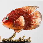 Статуэтка декоративная Рыбка-попугай Inhabitants of the Seas варинант исполнения - 5 | Loft Concept во Владивостоке