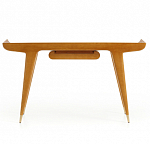 Дизайнерский рабочий стол из массива дерева Gio Ponti D.847.1 Writing Desk варинант исполнения - 3 | Loft Concept во Владивостоке