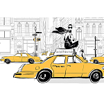 Megan Hess. New york: through a fashion eye варинант исполнения - 4 | Loft Concept во Владивостоке