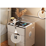 Умная прикроватная тумбочка c зарядкой для телефона Smart Furniture варинант исполнения - 4 | Loft Concept во Владивостоке