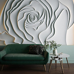 Барельеф ROSE варинант исполнения - 1 | Loft Concept во Владивостоке