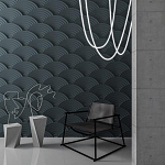 Гипсовая 3D Панель Aura варинант исполнения - 3 | Loft Concept во Владивостоке