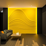 Барельеф BIG WAVE варинант исполнения - 2 | Loft Concept во Владивостоке