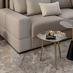 Столик журнальный металлический золотого цвета Modern Rethinking of Traditions варинант исполнения - 3 | Loft Concept во Владивостоке