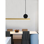 Люстра линейная светодиодная в минималистичном стиле New Age of Light варинант исполнения - 7 | Loft Concept во Владивостоке