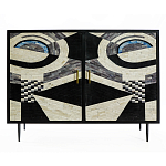 Буфет в гостиную с инкрустацией  Bone Inlay sideboard - 2 doors варинант исполнения - 1 | Loft Concept во Владивостоке