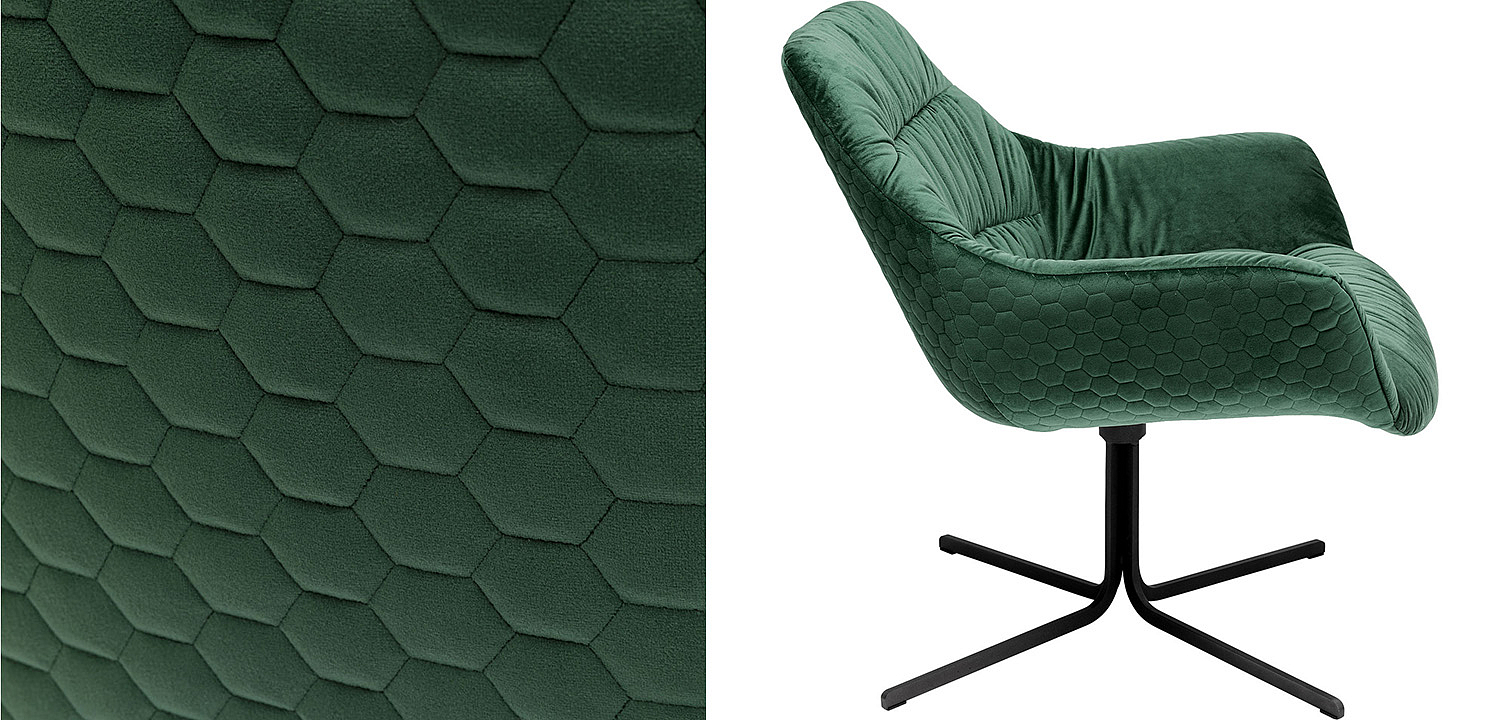 Кресло вращающееся Green Honeycomb - Loft-Concept во Владивостоке