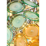 Люстра с каскадом из разноцветных круглых подвесов Key Lustar варинант исполнения - 3 | Loft Concept во Владивостоке