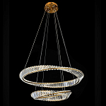 Люстра подвесная из 2-х колец Round Air Chandelier варинант исполнения - 1 | Loft Concept во Владивостоке