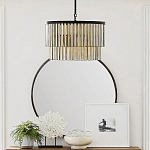 Люстра круглая с подвесками из натурального перламутра Nacre варинант исполнения - 2 | Loft Concept во Владивостоке