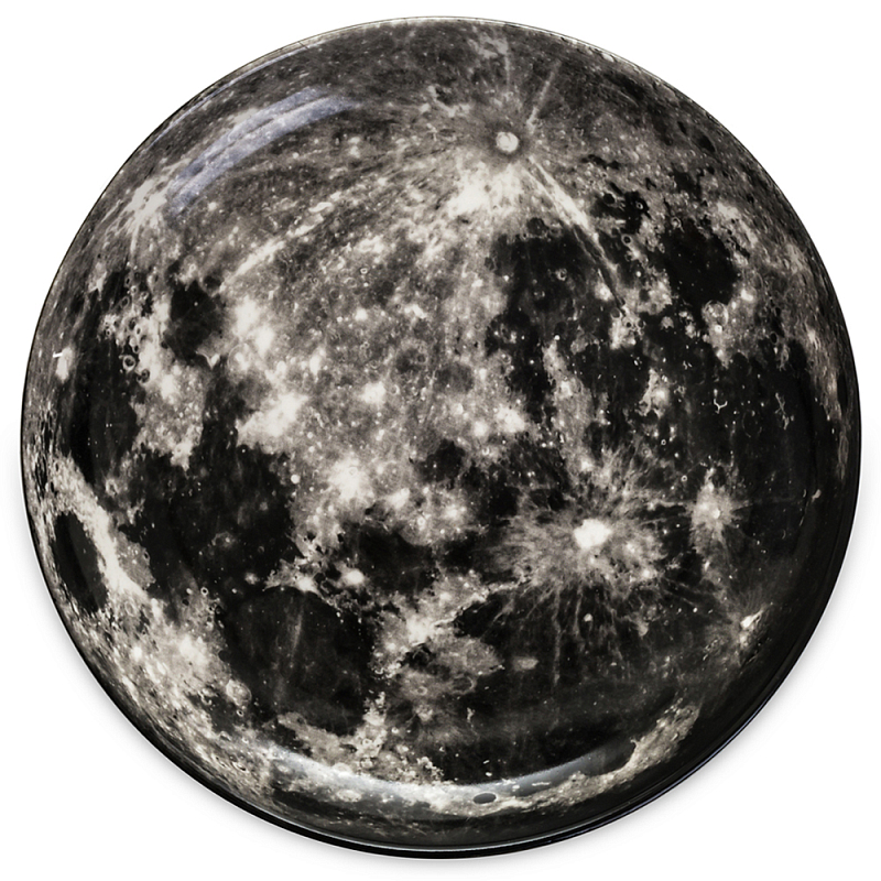 Блюдо Seletti Moon Черный Блюдо Seletti Moon Черный во Владивостоке | Loft Concept