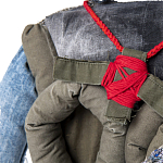 Кукла из джинсовой одежды и армейских палаток Rusalka Jeans&Tents варинант исполнения - 3 | Loft Concept во Владивостоке