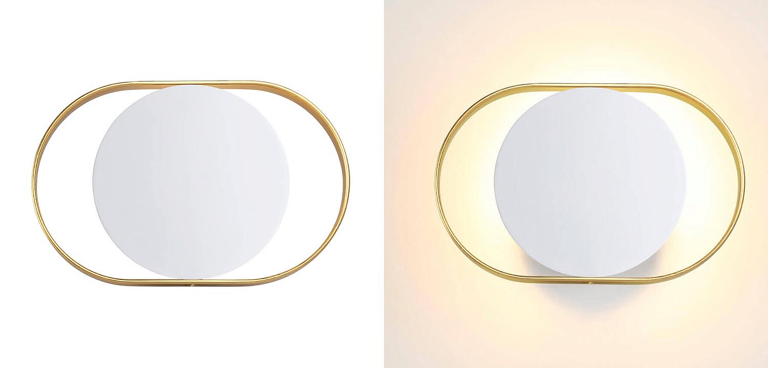 Бра Globo Ocular Sconce Oval White Бра Globo Ocular Sconce Oval White - Loft-Concept во Владивостоке