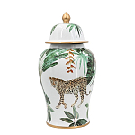 Ваза из фарфора с ручной росписью Leopard Collection  варинант исполнения - 3 | Loft Concept во Владивостоке