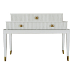 Премиальная Консоль с тремя ящиками Elsa Dreams White варинант исполнения - 4 | Loft Concept во Владивостоке