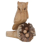 Статуэтка из дерева сова Animals of the World варинант исполнения - 3 | Loft Concept во Владивостоке