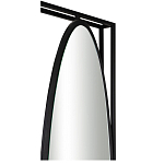 Зеркало овальное в металлической оправе в стиле лофт Urban Style Space варинант исполнения - 2 | Loft Concept во Владивостоке