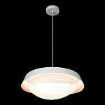 Подвесной светильник круглый белого цвета из металла Vita Cuna варинант исполнения - 6 | Loft Concept во Владивостоке