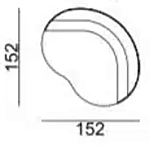 Кушетка Calypso варинант исполнения - 6 | Loft Concept во Владивостоке