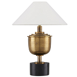 Настольная лампа с конусовидным тканевым абажуром Striving for Excellence варинант исполнения - 2 | Loft Concept во Владивостоке