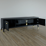 TV-тумба Дизайнерская Elsa Dreams Black варинант исполнения - 3 | Loft Concept во Владивостоке
