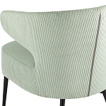 Современное мягкое кресло на металлических ножках Rakush Pistachio варинант исполнения - 7 | Loft Concept во Владивостоке