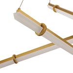 Светодиодная люстра Trumpet Tube Brass 107 варинант исполнения - 3 | Loft Concept во Владивостоке