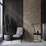 Гипсовая 3D панель с принтографией PM-45 варинант исполнения - 1 | Loft Concept во Владивостоке