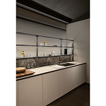 Кухонный гарнитур из камня и дерева SISTEMA XY Dada Engenereed Kitchen варинант исполнения - 14 | Loft Concept во Владивостоке