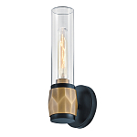 Бра для ванных комнат с прозрачным стеклянным плафоном в форме цилиндра Hinkley варинант исполнения - 12 | Loft Concept во Владивостоке