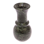 Ваза декоративная для цветов из камня змеевик Vase Serpentine варинант исполнения - 2 | Loft Concept во Владивостоке