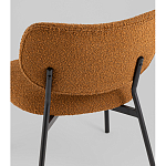 Кресло лаунж Jamie букле горчичный варинант исполнения - 3 | Loft Concept во Владивостоке