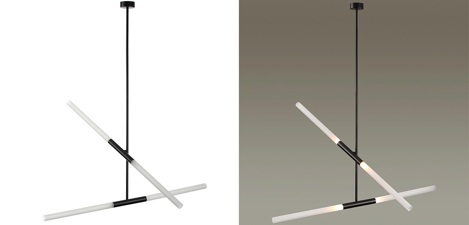 Светильник Black Delta Light 4 lamp Светильник Black Delta Light 4 lamp - Loft-Concept во Владивостоке