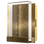 Настенный геометрический светильник со стеклом Rectangle Geometry Glass Wall Lamp варинант исполнения - 1 | Loft Concept во Владивостоке