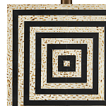 Настольная лампа с квадратным основанием и прямоугольным абажуром Neat Lines варинант исполнения - 1 | Loft Concept во Владивостоке