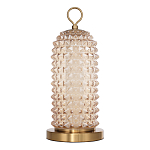 Настольная лампа с факутрным стеклянным плафоном Sonora варинант исполнения - 2 | Loft Concept во Владивостоке