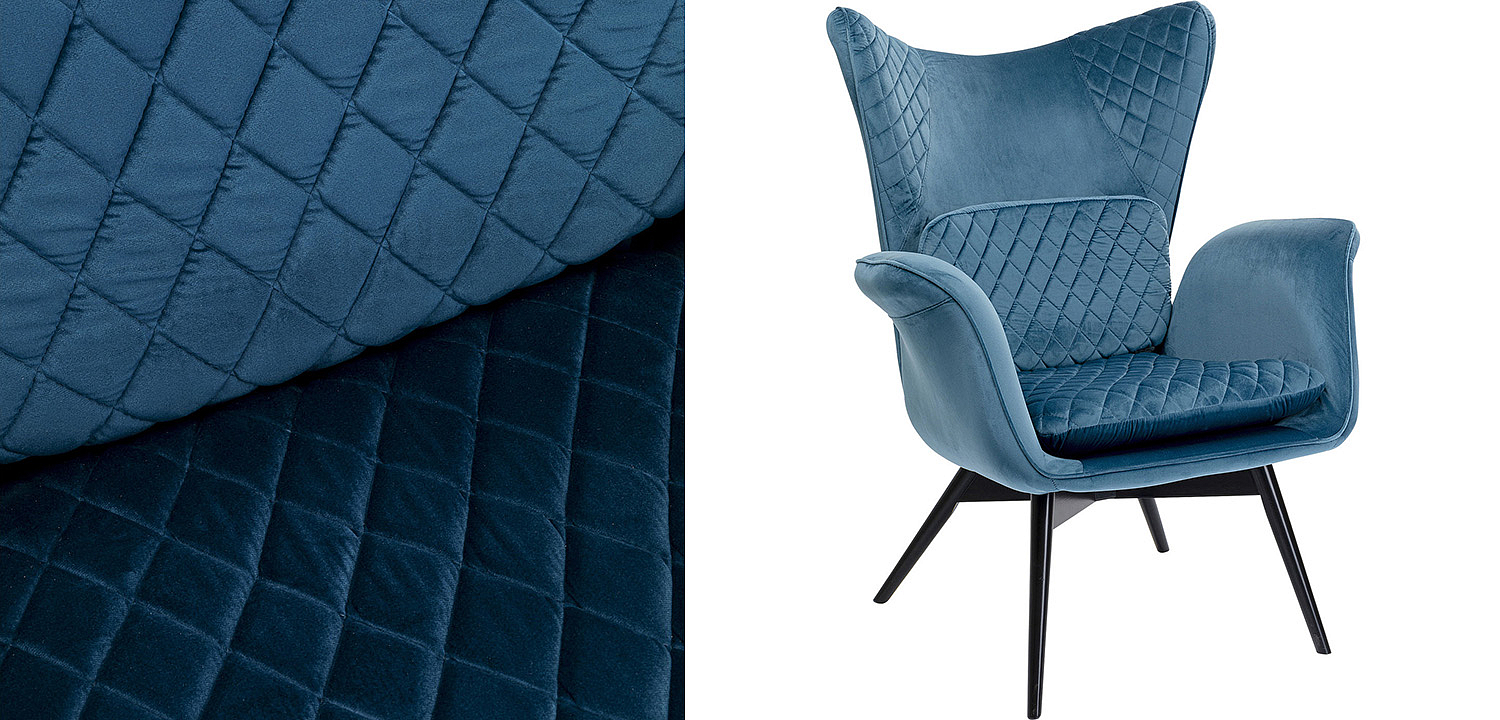 Кресло Blue Velvet Throne Кресло Blue Velvet Throne - Loft-Concept во Владивостоке