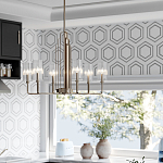  Люстра с прозрачными рифлеными цилиндрическими плафонами Kichler варинант исполнения - 27 | Loft Concept во Владивостоке